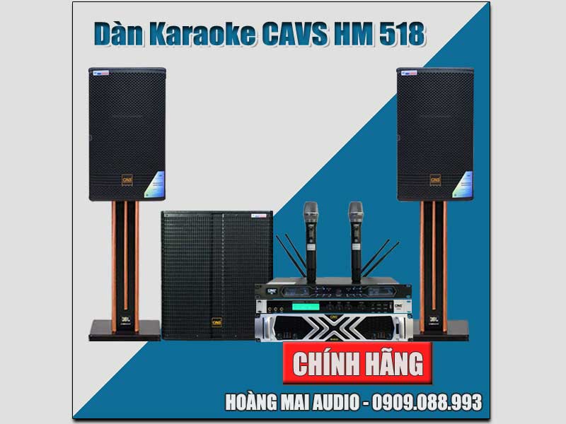 Dàn Karaoke CAVS HM 518 NEW