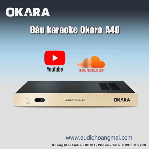 Đầu karaoke Okara A40