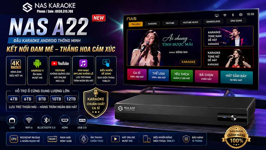 Đầu Nas A22