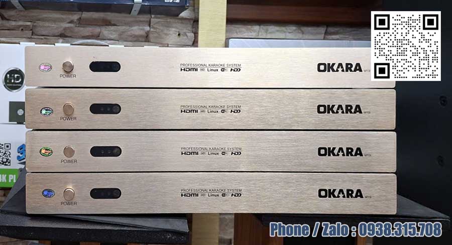 Đầu Okara M10 + Màn Hình Cảm Ứng Không Dây