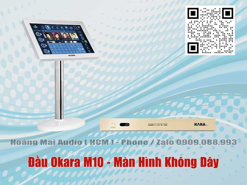 Đầu Okara M10 + Màn Hình Cảm Ứng Không Dây