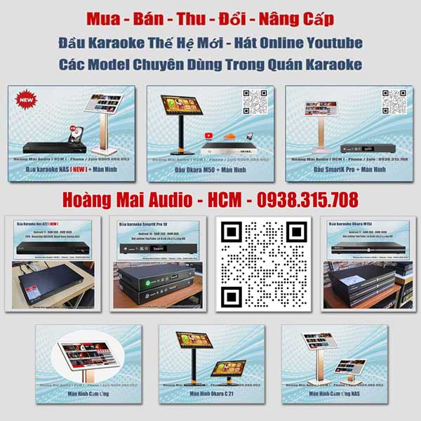 Nâng cấp đầu karaoke Okara m10 , m15