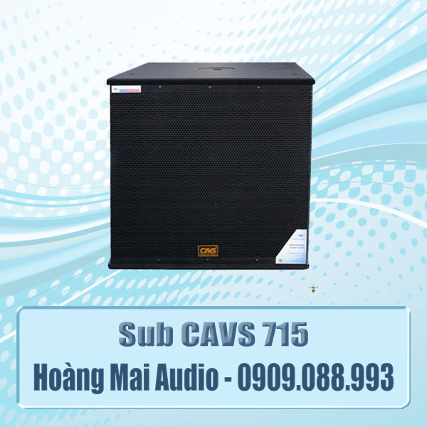 Sub điện CAVS 715 ( bass 40 cm )