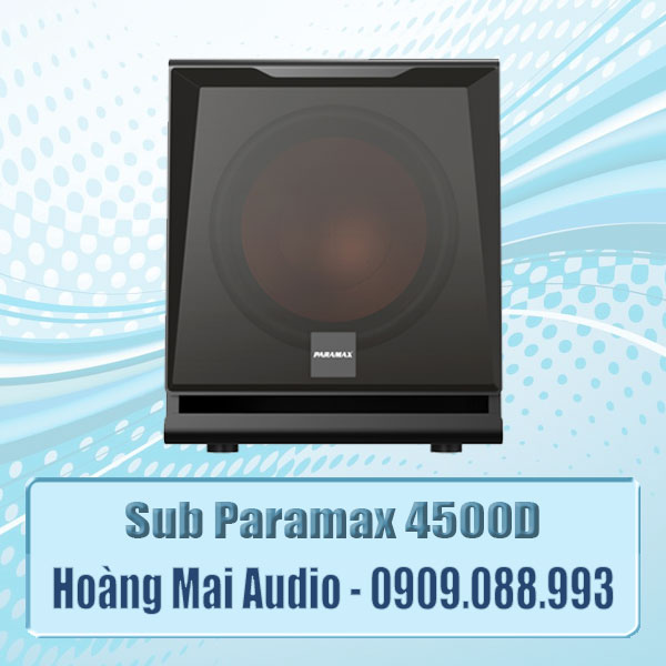 Sub Paramax 4500D