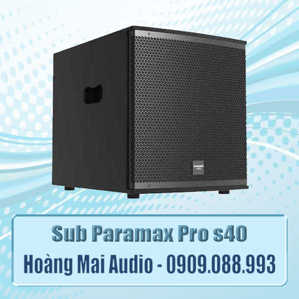 Sub Paramax Pro S40