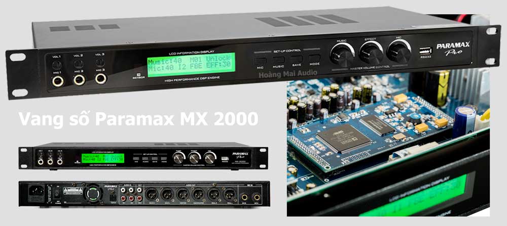 Vang số Paramax Pro MX 2000