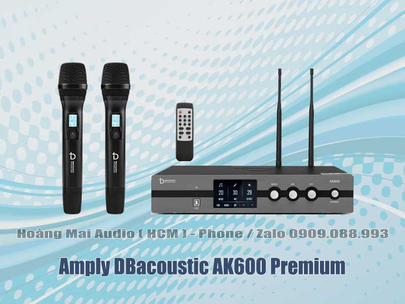 Amply DBacoustic AK600 Premium