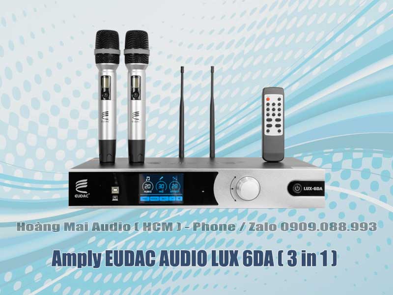Amply EUDAC Audio LUX 6DA ( 3 in1 )