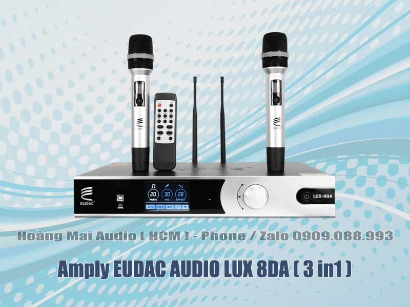Amply EUDAC Audio LUX 8DA ( 3 in 1 )