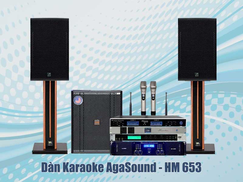 Dàn Karaoke AgaSound HM 653
