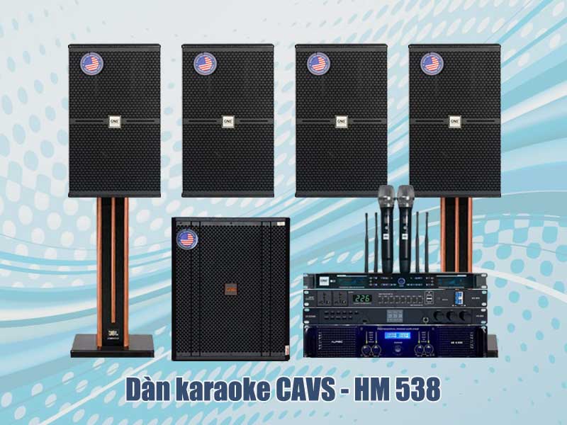 Dàn karaoke CAVS - HM 538
