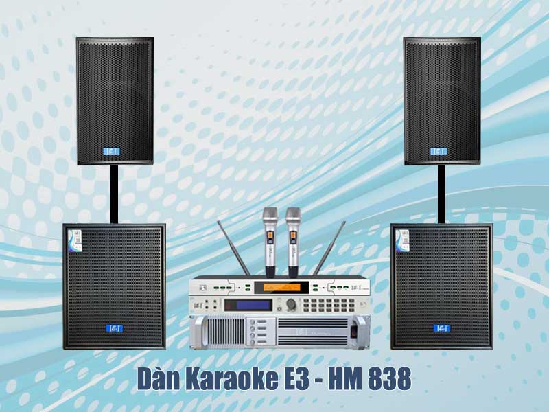 Dàn Karaoke E3 HM 838