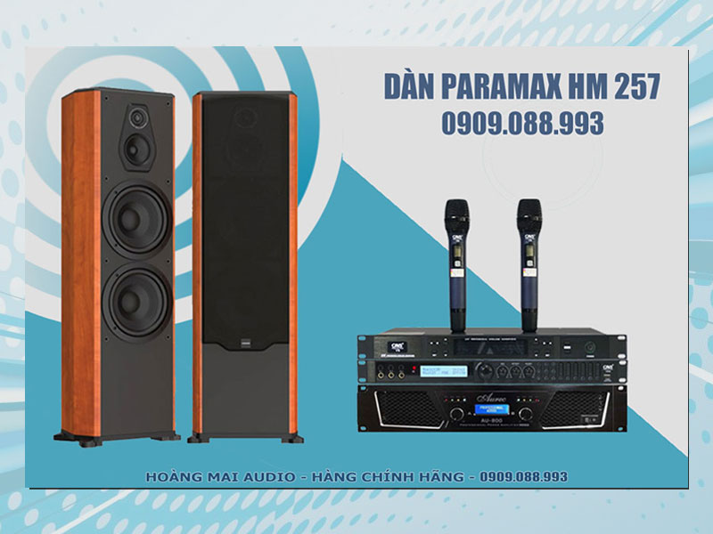Dàn Karaoke Paramax HM 257