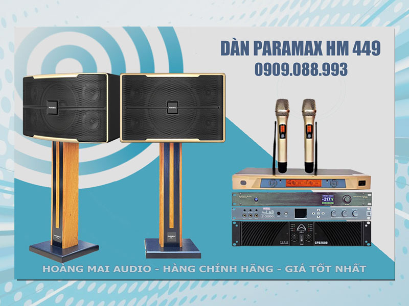 Dàn Karaoke Paramax HM 449