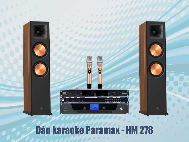 Dàn Karaoke Paramax -  HM278