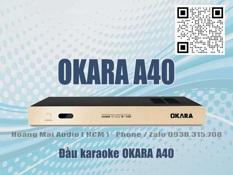 Đầu karaoke Okara A40