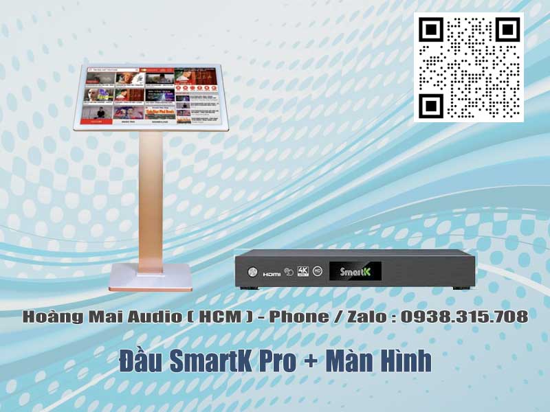 Đầu SmartK Pro 1U + Màn Hình 22