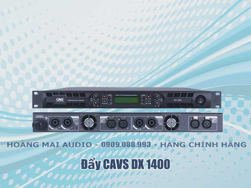 Đẩy 4 kênh CAVS DX1400