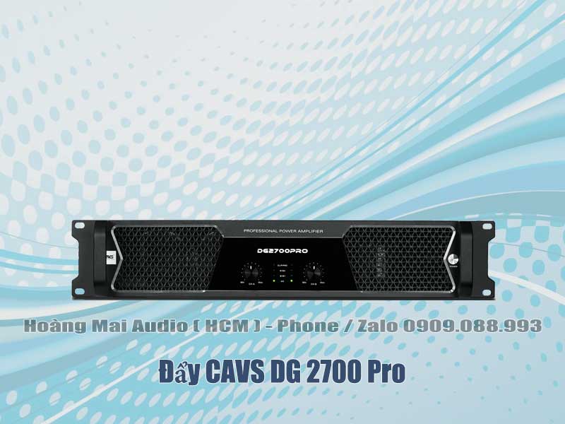 Đẩy CAVS DG 2700 Pro