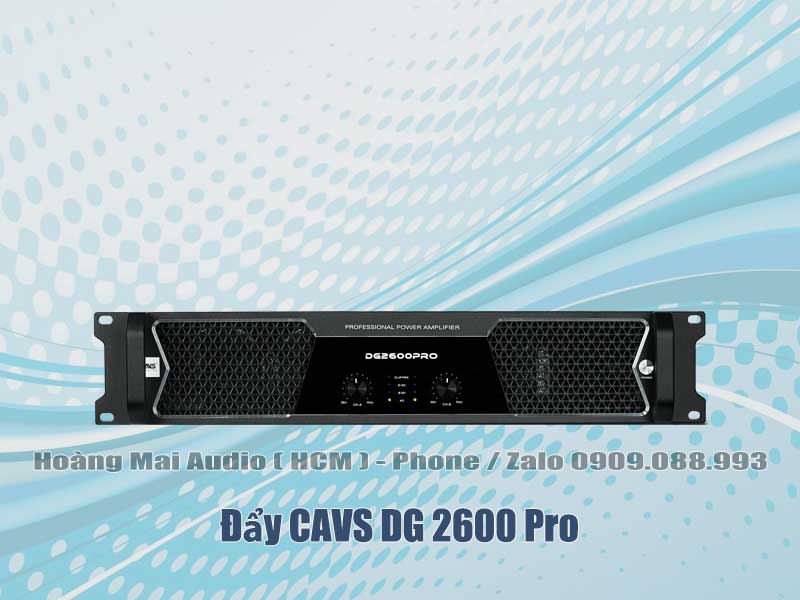 Đẩy CAVS DG2600 Pro