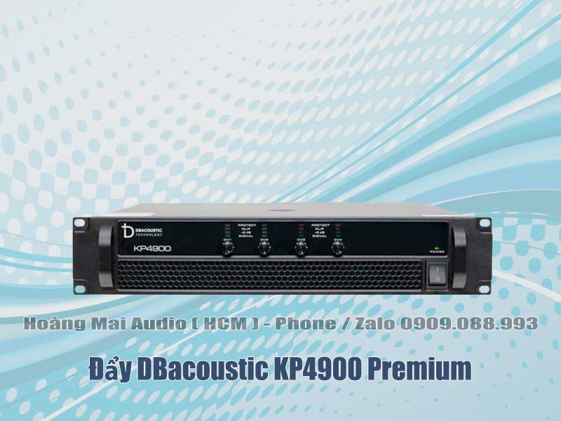Đẩy DBacoustic KP4900 Premium