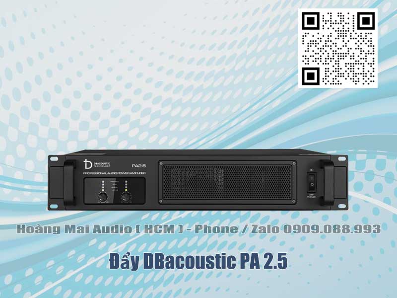 Đẩy DBacoustic PA2.5