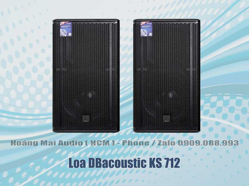 Loa DBacoustic KS712