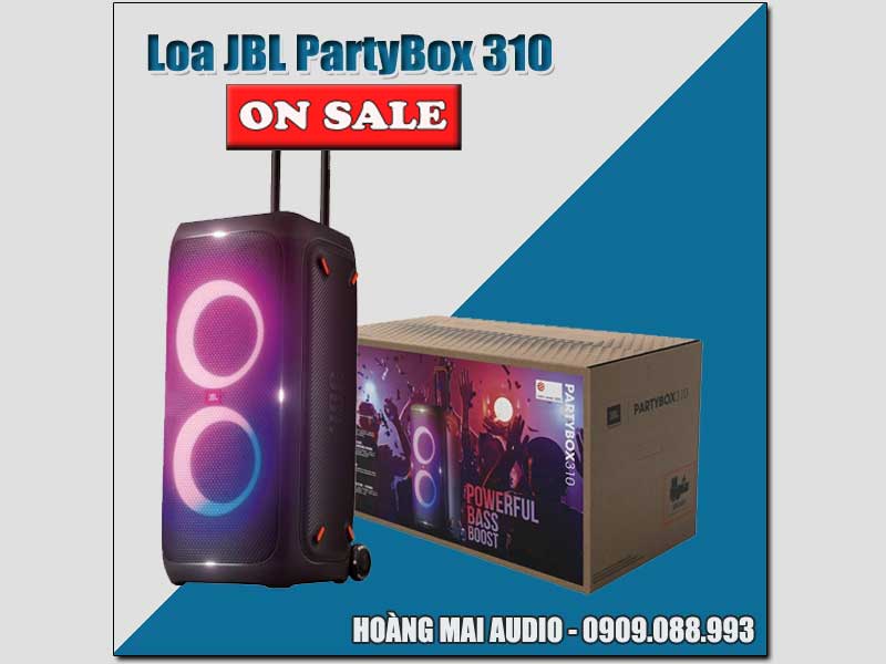 Loa JBL Partybox 310 chính hãng cam kết giá rẻ nhất