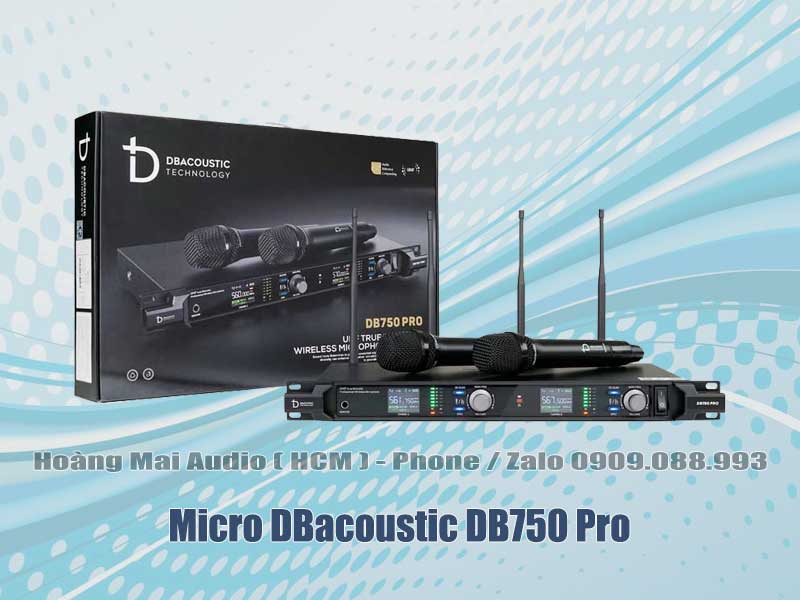 Micro DBacoustic 750 Pro