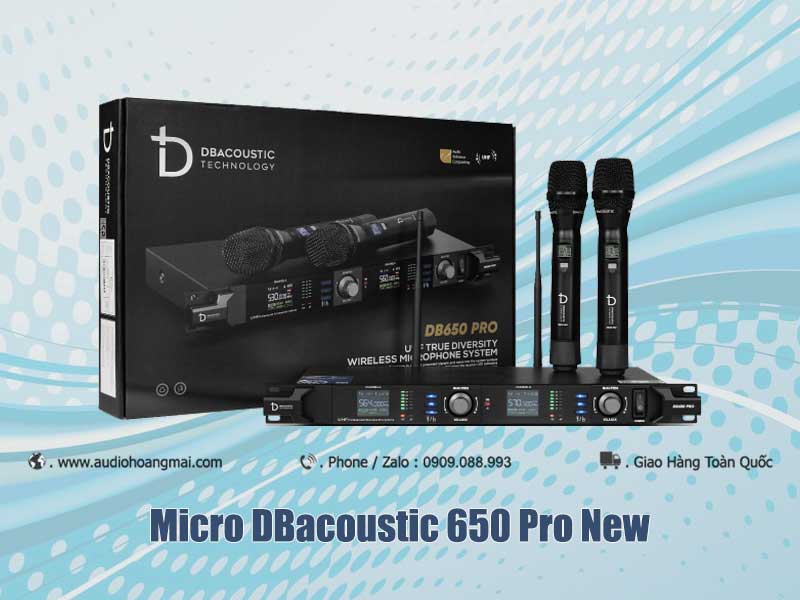 Micro DBacoustic DB650 Pro