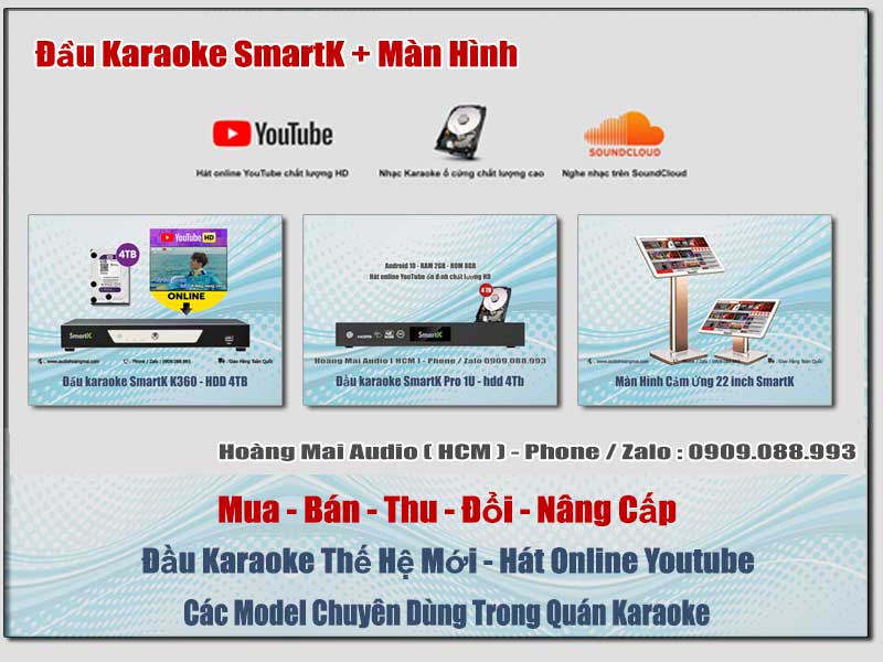 Mua Bán Thu Đổi Đầu Karaoke SmartK