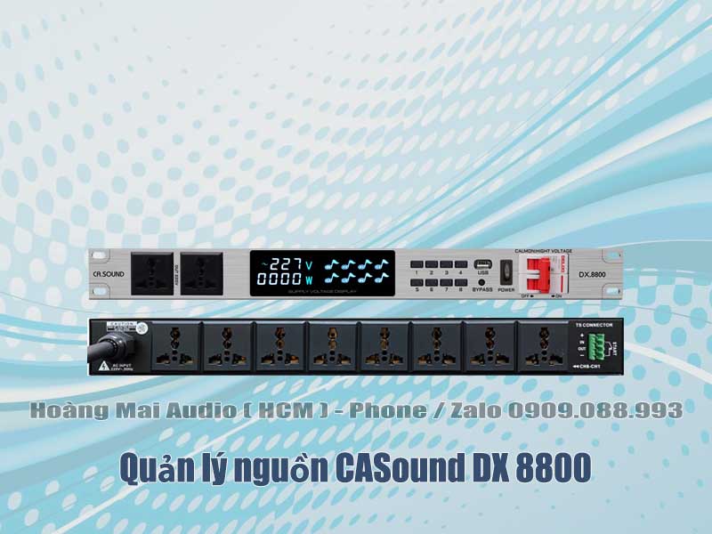 Quản lý nguồn CASound DX 8800