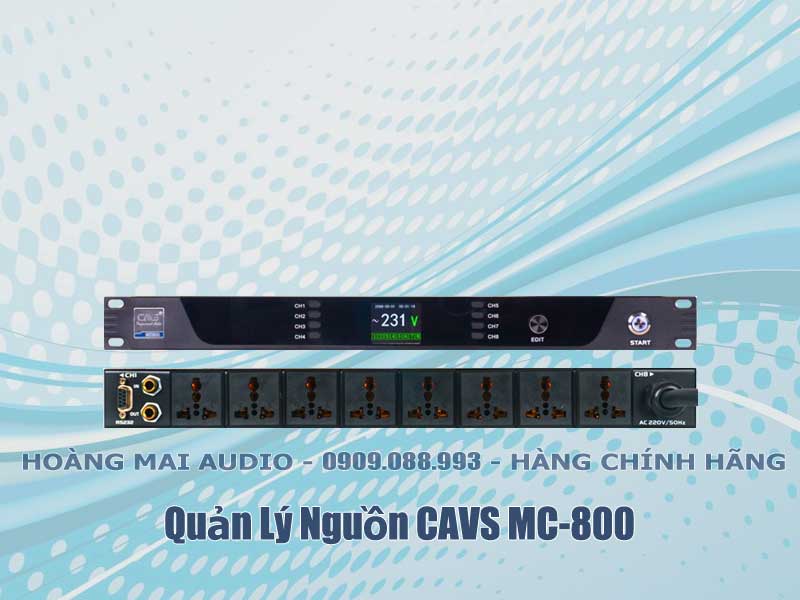 Quản lý nguồn CAVS MC 800