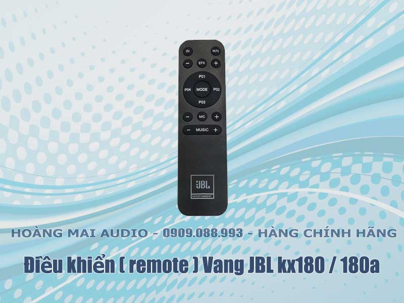 Remote , điều khiển vang JBL kx180 / 180a