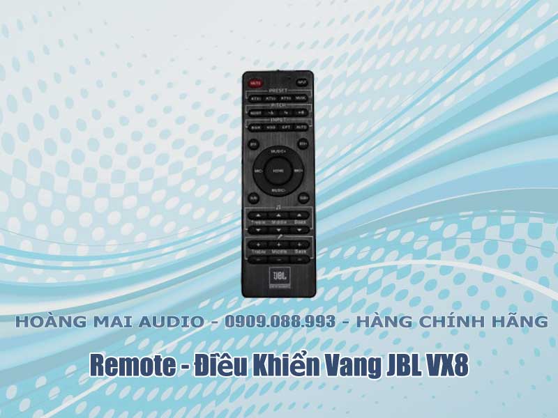 Remote vang số JBL VX8