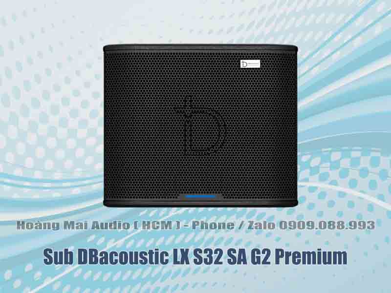 Sub DBacoustic LX S32 SA G2 Premium