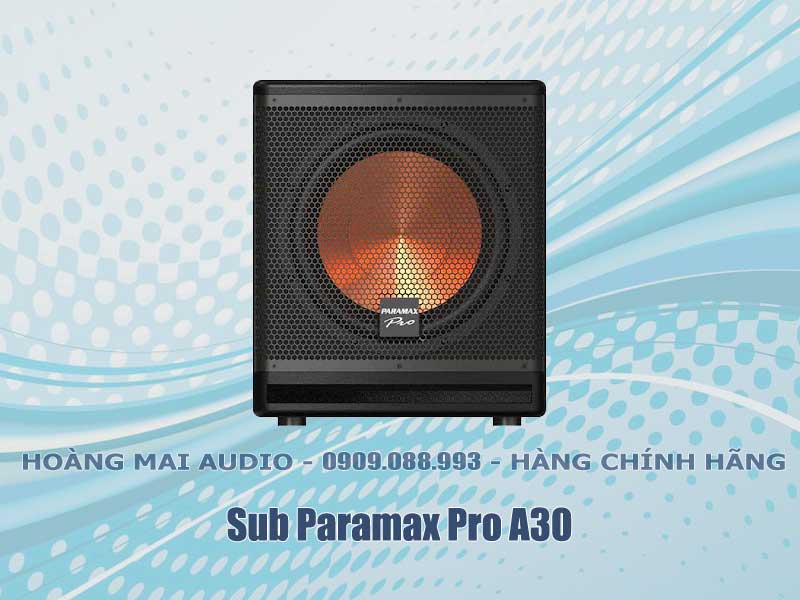 Sub Paramax Pro A30