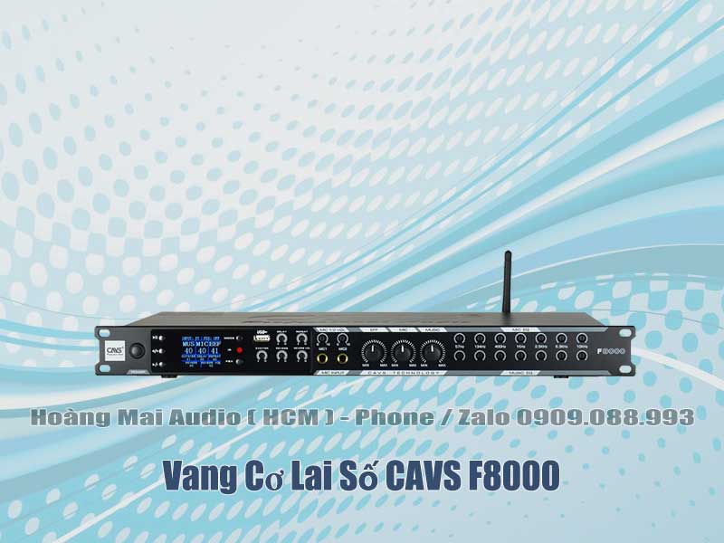 Vang cơ lai số CAVS F8000