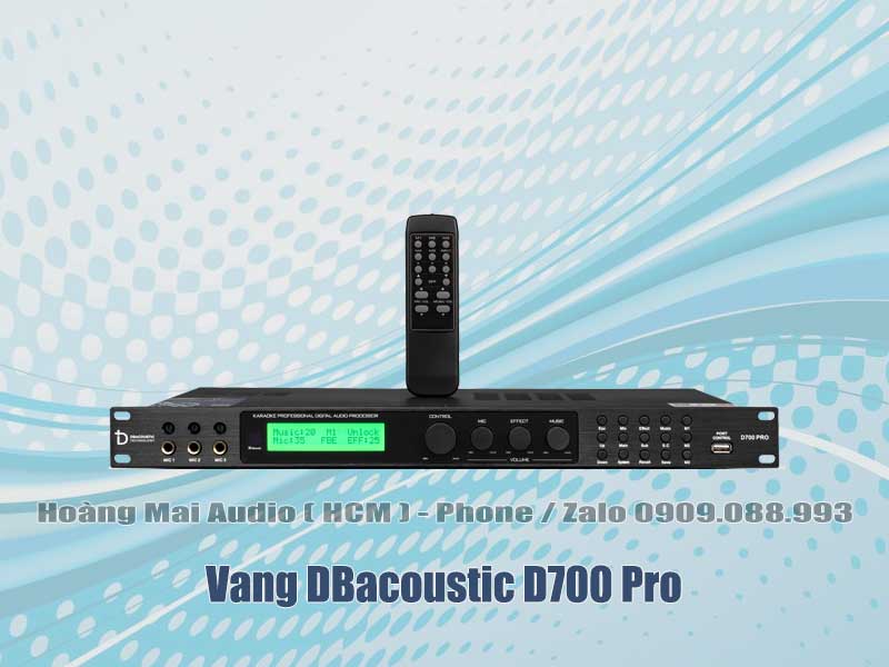 Vang DBacoustic D700 Pro