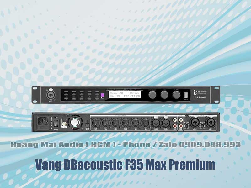 Vang DBacoustic F35 Max Premium
